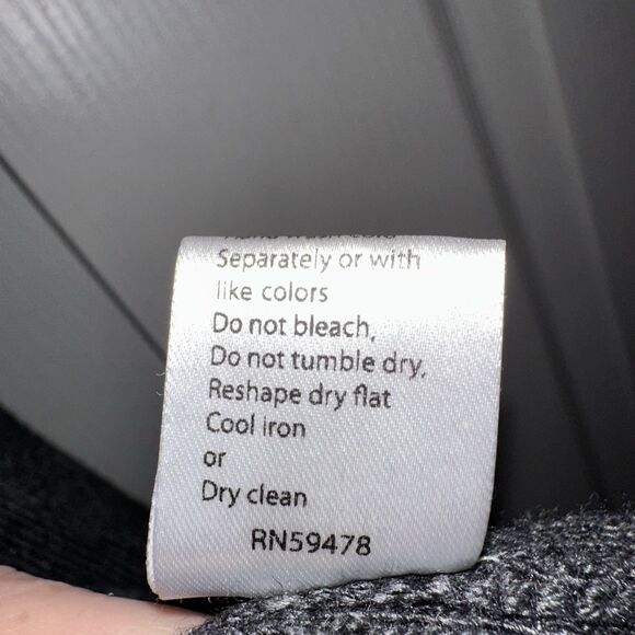 Benedetta B Merino Wool Cashmere Blend Italian Made Color Block Open Cardigan M - Picture 4 of 10